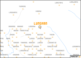 map of Lủng Măn