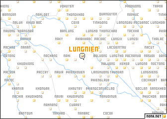 map of Lũng Niên