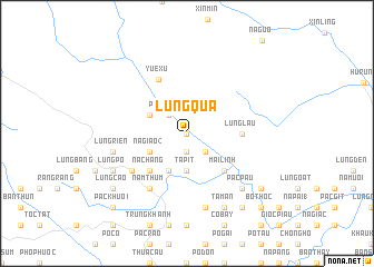 map of Lũng Qua