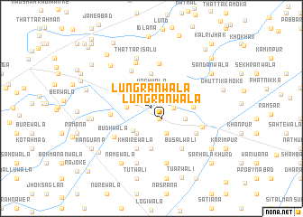map of Lūngrānwāla
