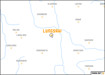 map of Lungsawi