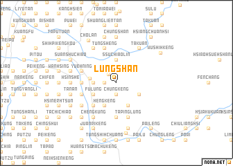 map of Lung-shan