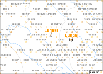 map of Lũng Sì