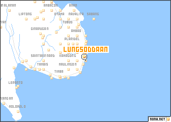 map of Lungsoddaan