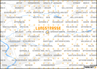 map of Lungstraße