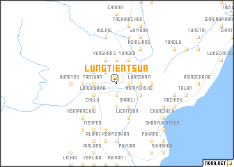 map of Lung-t\