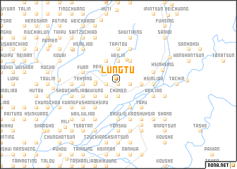 map of Lung-tu