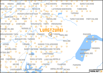 map of Lung-tzu-nei
