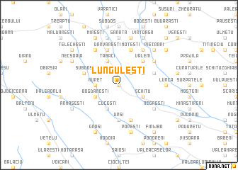 map of Lunguleşti