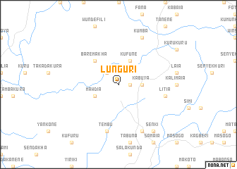 map of Lunguri