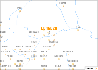 map of Lunguza