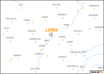 map of Lungu