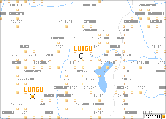 map of Lungu