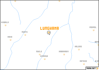 map of Lungwama