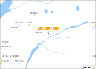 map of Lungwangwa