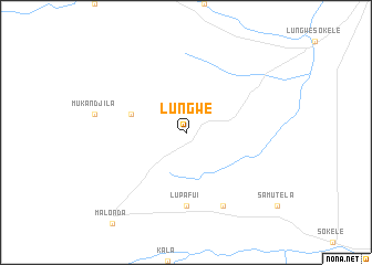 map of Lungwe