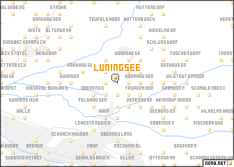 map of Lüningsee