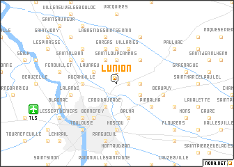 map of LʼUnion