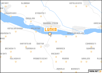 map of Lunka