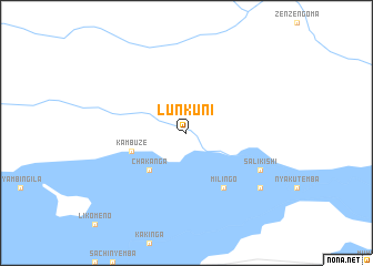 map of Lunkuni