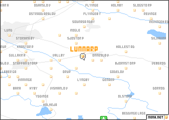 map of Lunnarp
