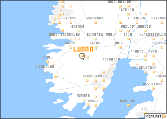 map of Lunna