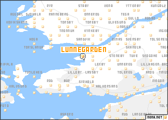 map of Lunnegården