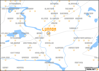 map of Lunnom