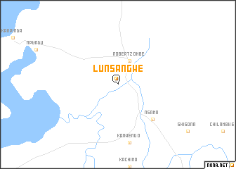 map of Lunsangwe