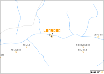 map of Lunsowa