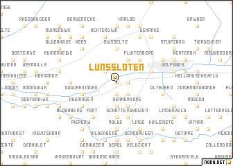 map of Lunssloten