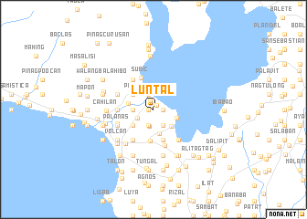 map of Luntal