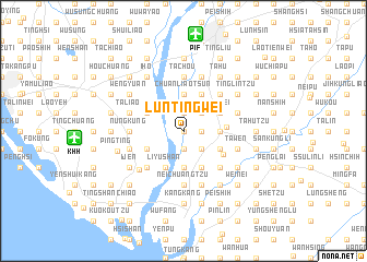 map of Lun-ting-wei