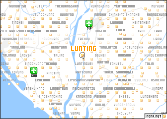 map of Lun-ting