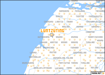 map of Lun-tzu-ting