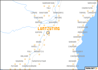 map of Lun-tzu-ting