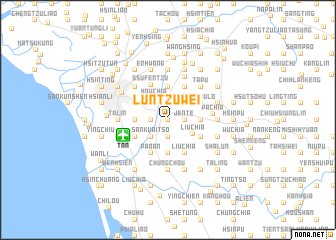 map of Lun-tzu-wei
