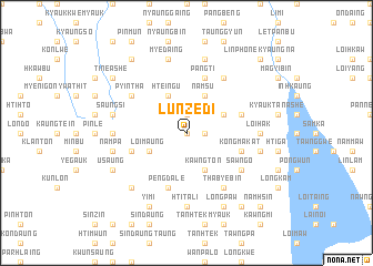 map of Lunzedi