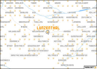 map of Lunzenthal