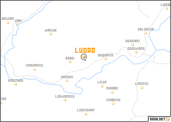 map of Luo\