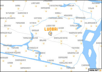 map of Luobai
