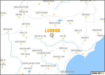 map of Luobao