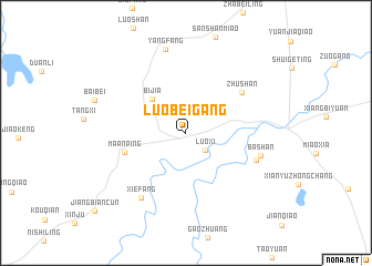 map of Luobeigang