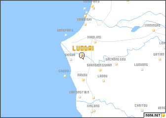 map of Luodai