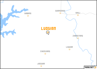 map of Luodian