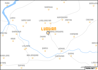 map of Luodian