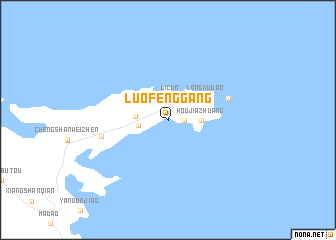 map of Luofenggang