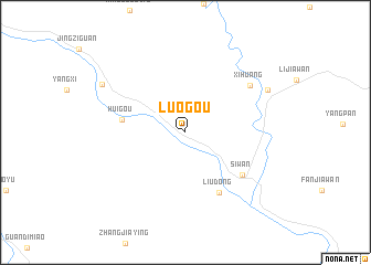 map of Luogou