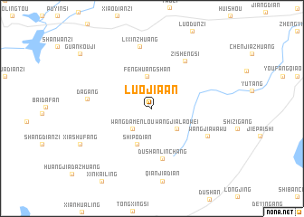 map of Luojia\