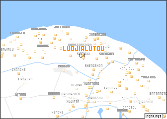 map of Luojialutou